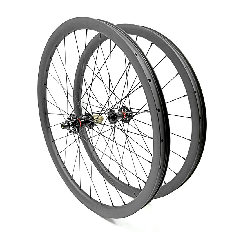 Бесплатная доставка 29er 35x25 мм MTB колеса карбоновые mtb дисковые бескамерные горный