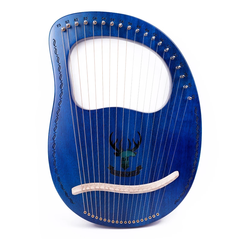 TOMI lyre harp 19 струн lyra струны музыкальные красное дерево | Спорт и развлечения