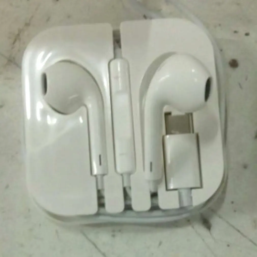 Оригинальные наушники типа C цифровые USB-наушники проводные с управлением для