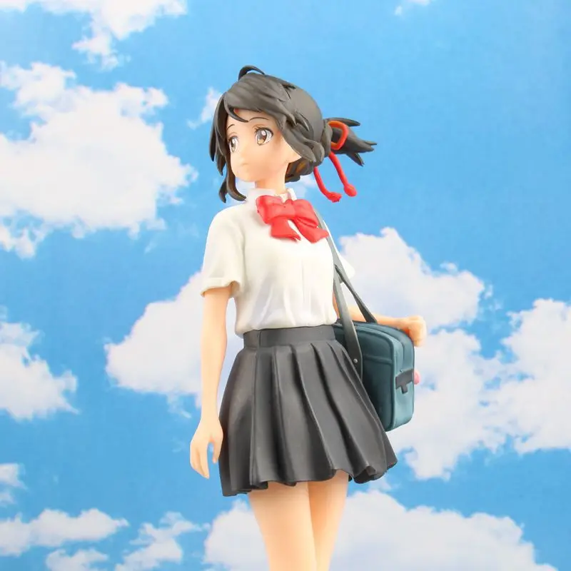 

2pcs/set Anime Movie Your Name figure Tachibana Taki & Miyamizu Mitsuha PVC Action Figure collection Model Doll Toys Gift