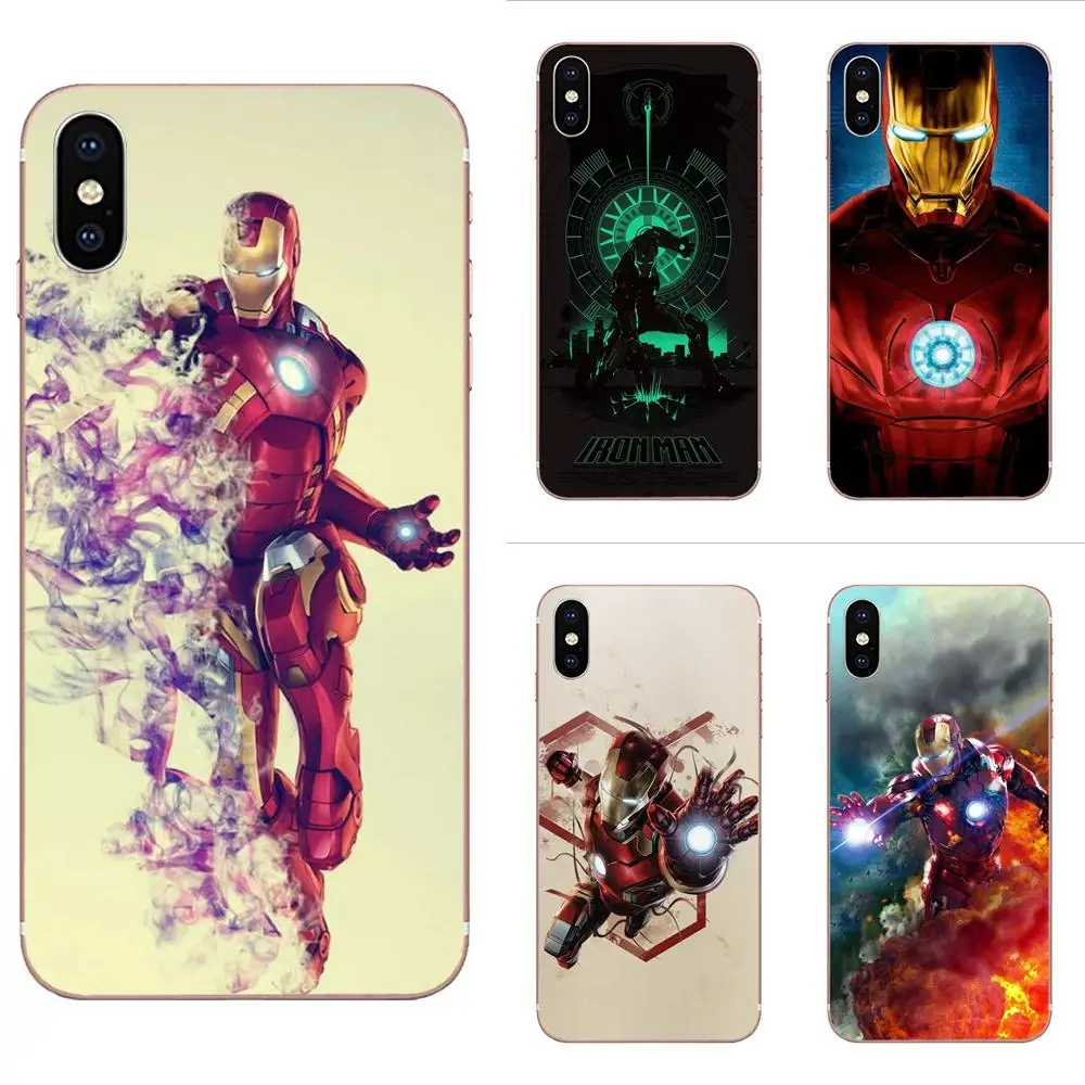 Marvel Железный человек дизайн высокого чехол для телефона Galaxy Alpha Note 10 Pro A10 A20 A20E A30 A40