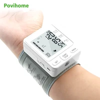 wrist blood pressure monitor with voice automatic intelligent battery digital sphygmomanometer medical devices