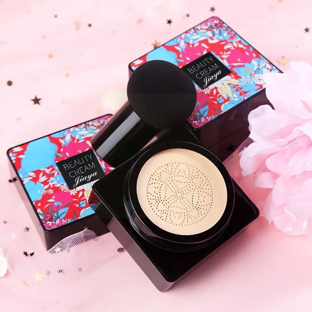 

Mushroom Head BB Cream Air Cushion Moisturizing Make Makeup Cream Up CC Cosmetics Foundation Natural Brightening U3K9