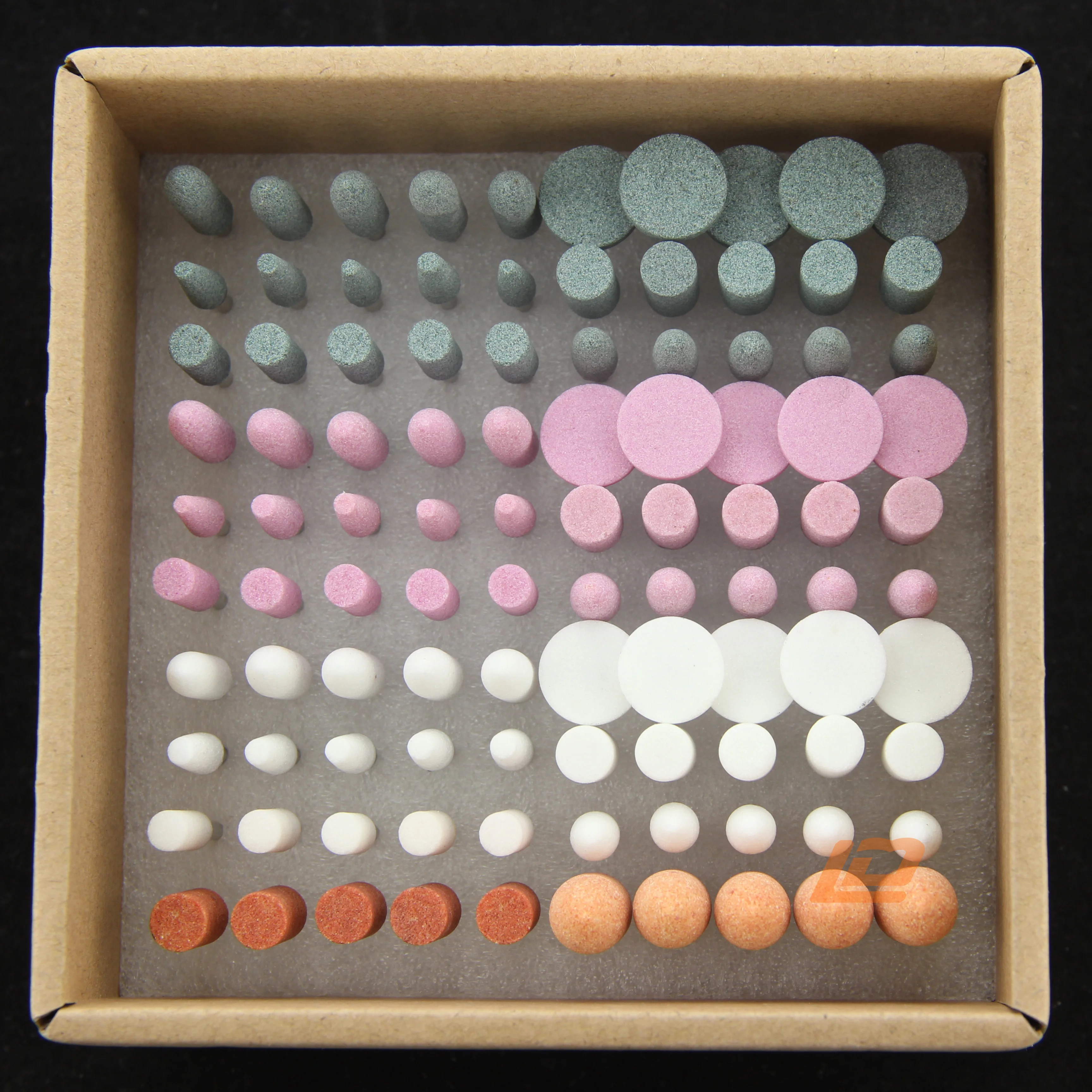 

Dental lab abrasive stone bur Green/Pink/White stone for contour ceramic/metal alloy/composite dental abrasive stone tool