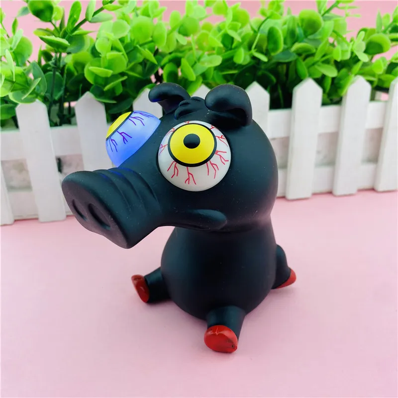 Anti Stress toy Change light Squishy Cute animal Squeeze Mochi Rising Soft Sticky Relief Funny Halloween gifts for kids | Игрушки и
