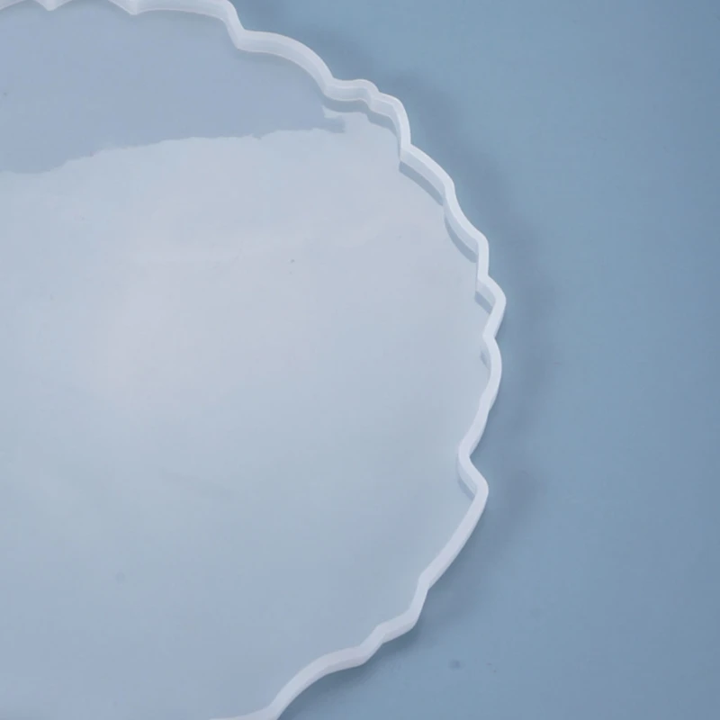 

Crystal Epoxy Resin Mold Fruit Plate Tray Casting Silicone Mould DIY Crafts Jewelry Making Tool 1XCA