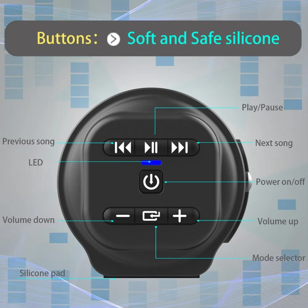 

BS-10 Bluetooth 5.0 Speaker Music Surround Stereo Soundbar Subwoofer with Remote Control TV Home Theater