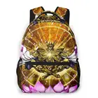 Рюкзак для девочек и мальчиков Virgo Shaka - Shaka из золотой ткани Saint Seiya, дорожные рюкзаки для подростков, школьные сумки