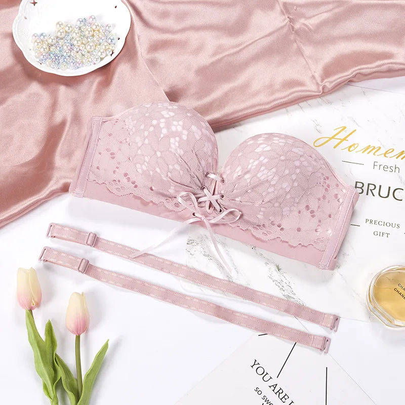 2020 модные бюстгальтеры пуш-ап с толстыми чашечками для женщин кружевное нижнее