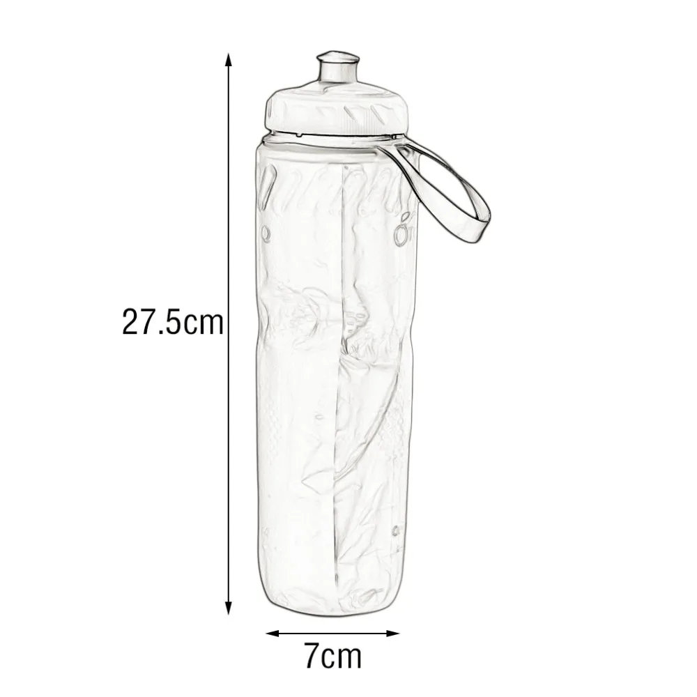 

710ml Portable Outdoor Insulated Water Bottle Bicycle Bike Cycling Sport Water Cup Kettle Recyclable Bottle 24oz
