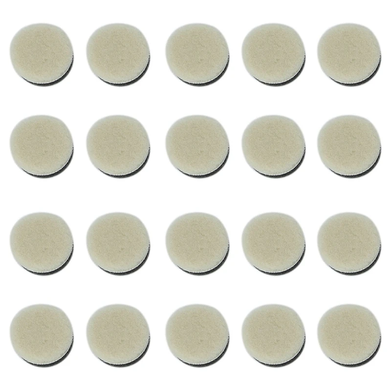 

1 Set Pressure Washer Snow Foam Lance, Pressure Washer Soap Sprayer & 20Pcs 1Inch Wool Polishing Pad Buffing Pads