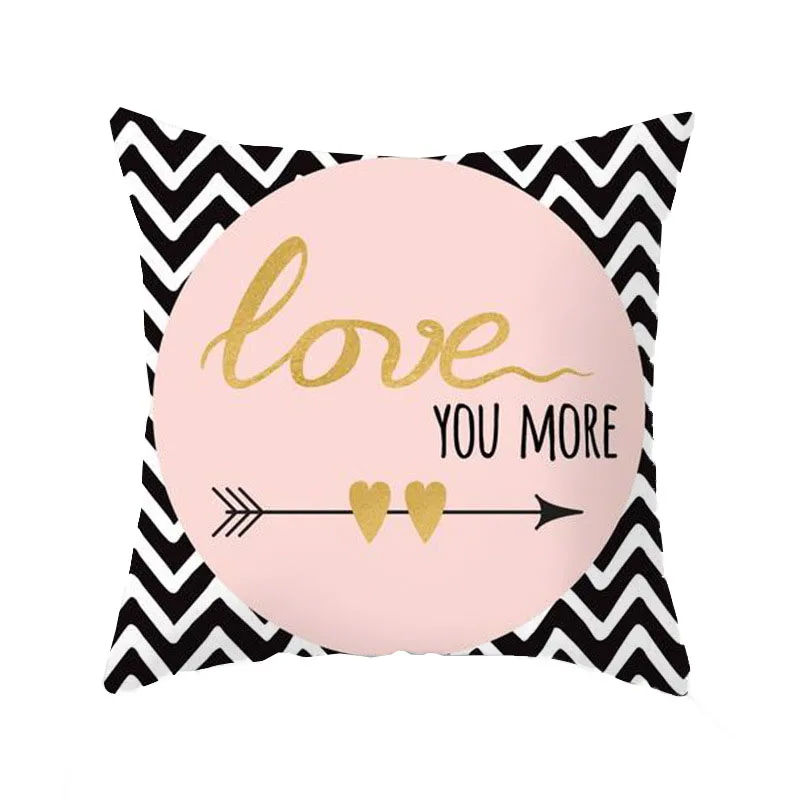 Искусственный высококачественный скандинавский диван Розовый чехол для подушки