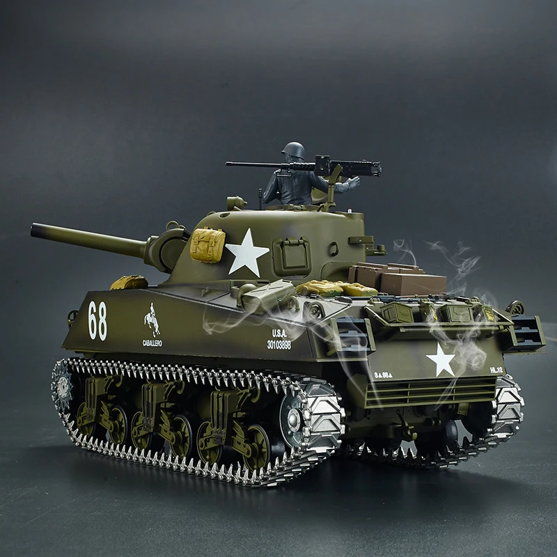 1/16 US Sherman средняя майка M4A3 2 4G Радиоуправление боевой танк 3898 1 уличные игрушки для