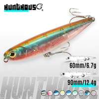 hunthosue topwater pencil fishing lure 6090mm 6 412 4g surface floating bait top water lures for fishing seabass pike feeder