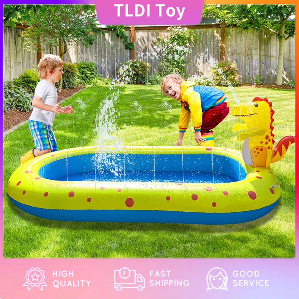 

Kids Children Baby Toy 170cm Rectangular Inflatable Swimming Pool Alberca Bathing Tub Indoor Outdoor Summer Large Swimming Pools