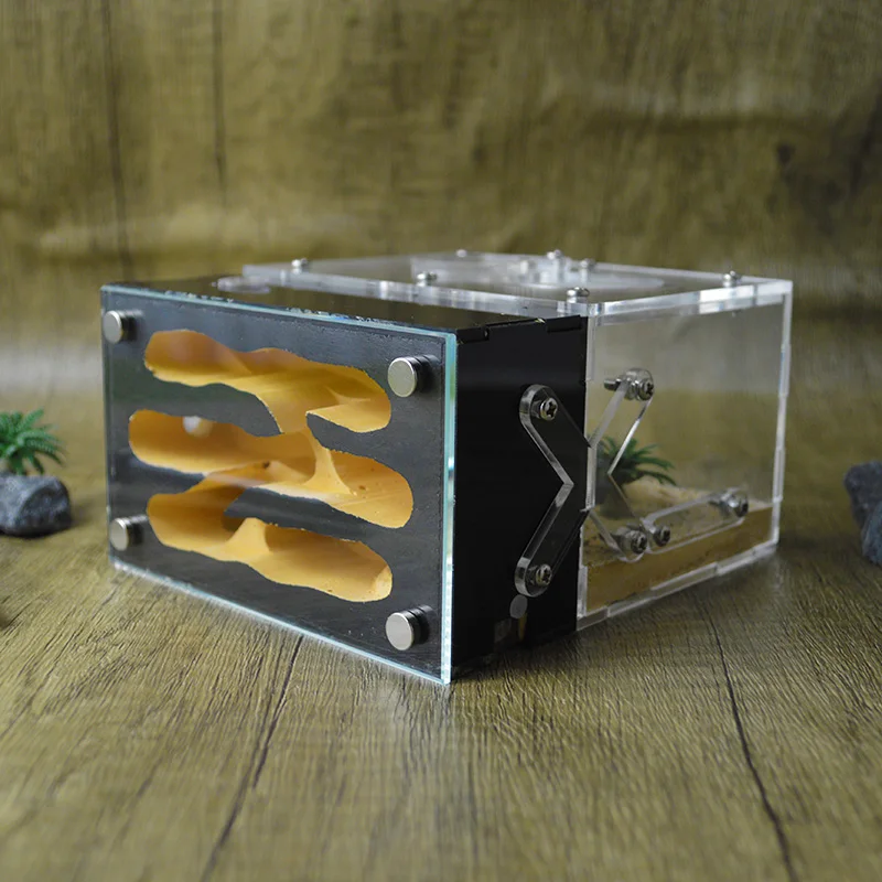 Имитирующий оригинальный экологический бетонный муравей гнездо питомца