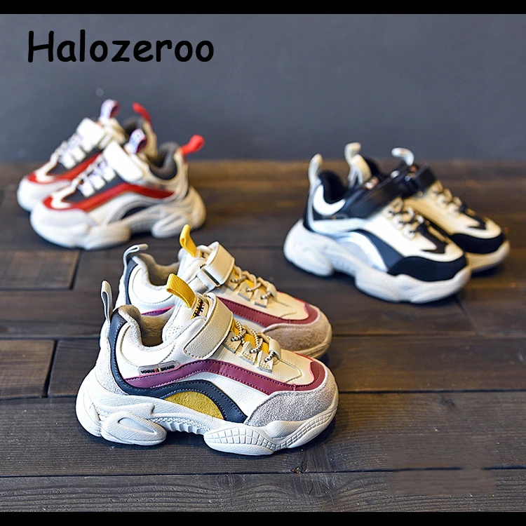 Новинка зимние детские спортивные кроссовки Теплые повседневные для маленьких