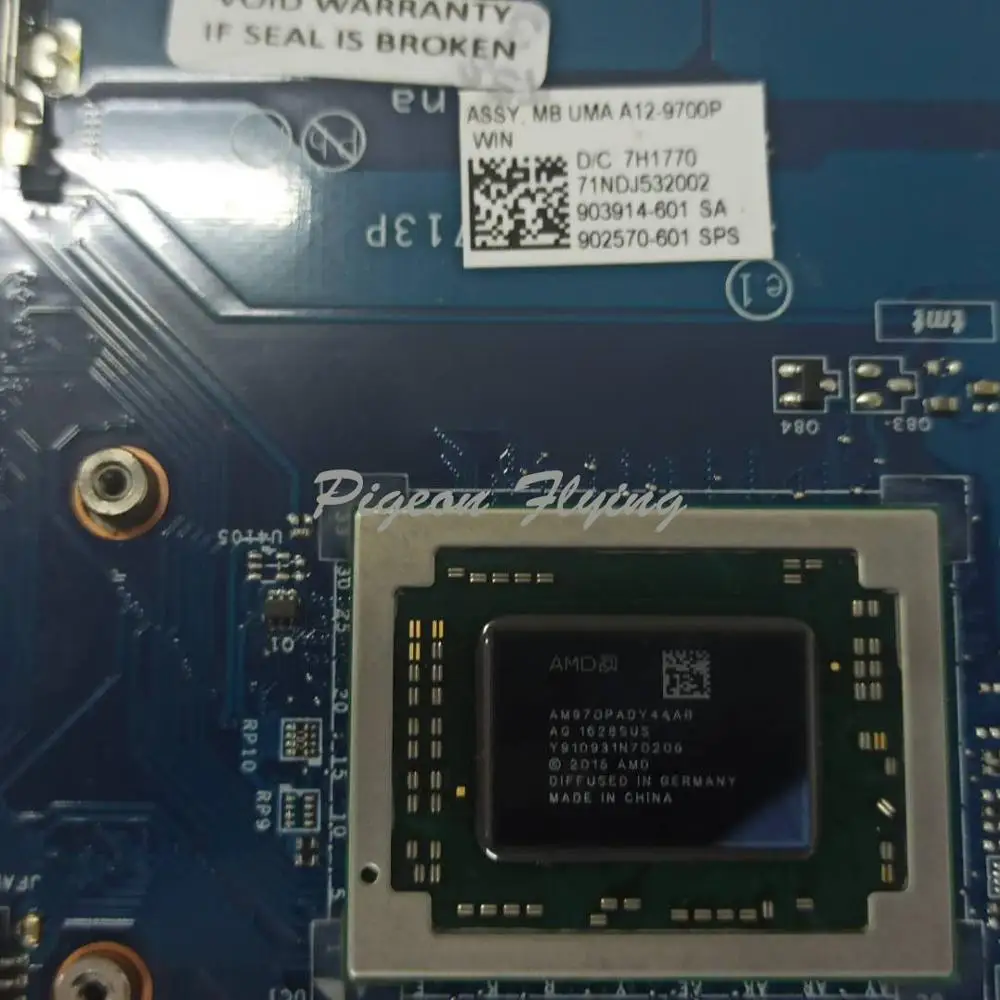 Материнская плата BDL51 для HP 15-BA материнская ноутбука 902570-601 Процессор: LA-D713P ОЗУ: DDR4