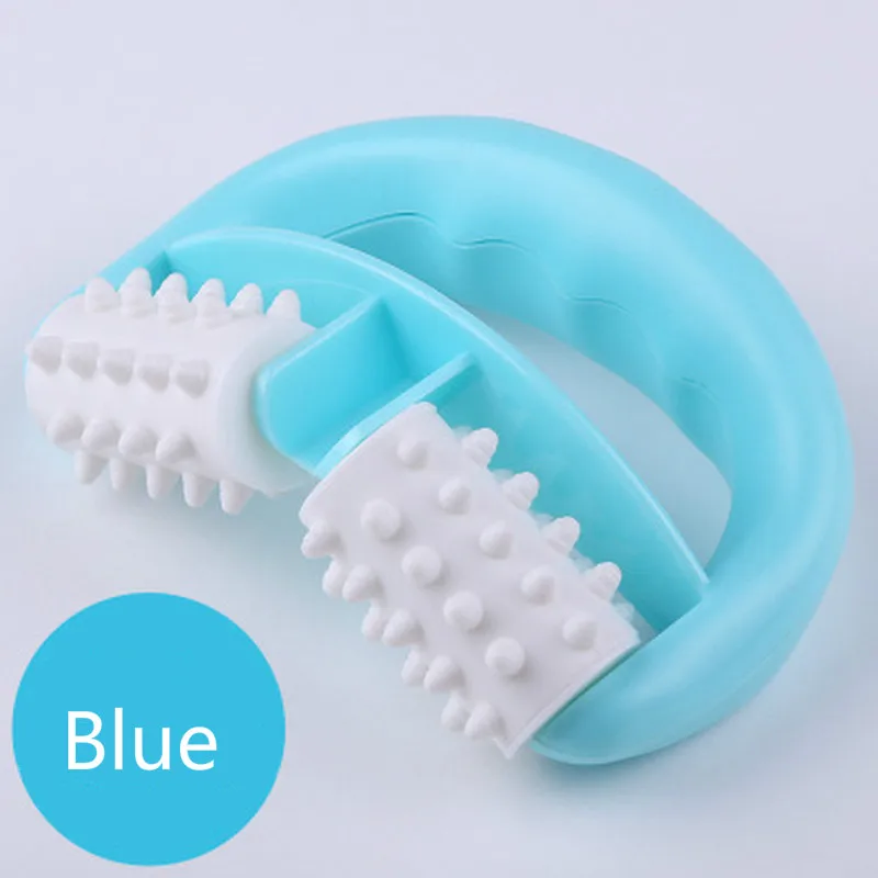 Ролик для массажа целлюлита 1 шт. синий D контроль жира ролики ног живота шеи