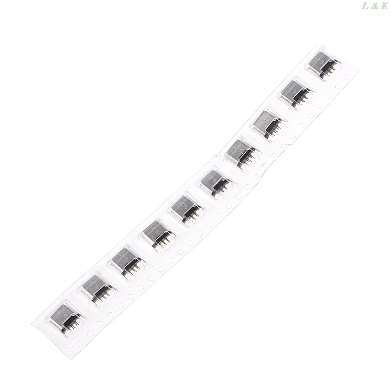 10 шт. микро USB Тип B гнездо 180 Градусов 5 Контактный SMD SMT пайки Jack L29K|Соединители| |