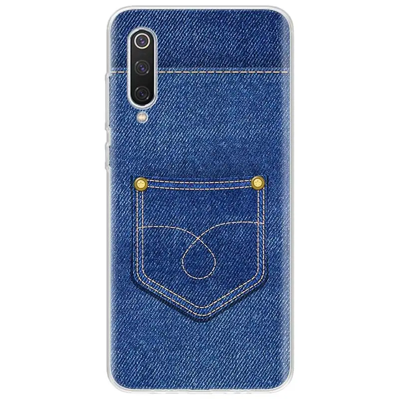 Джинсовый ковбойский чехол для телефона с принтом Xiaomi Poco X3 NFC M3 F3 F1 Mi Note 10 Pro 9 8 CC9 11