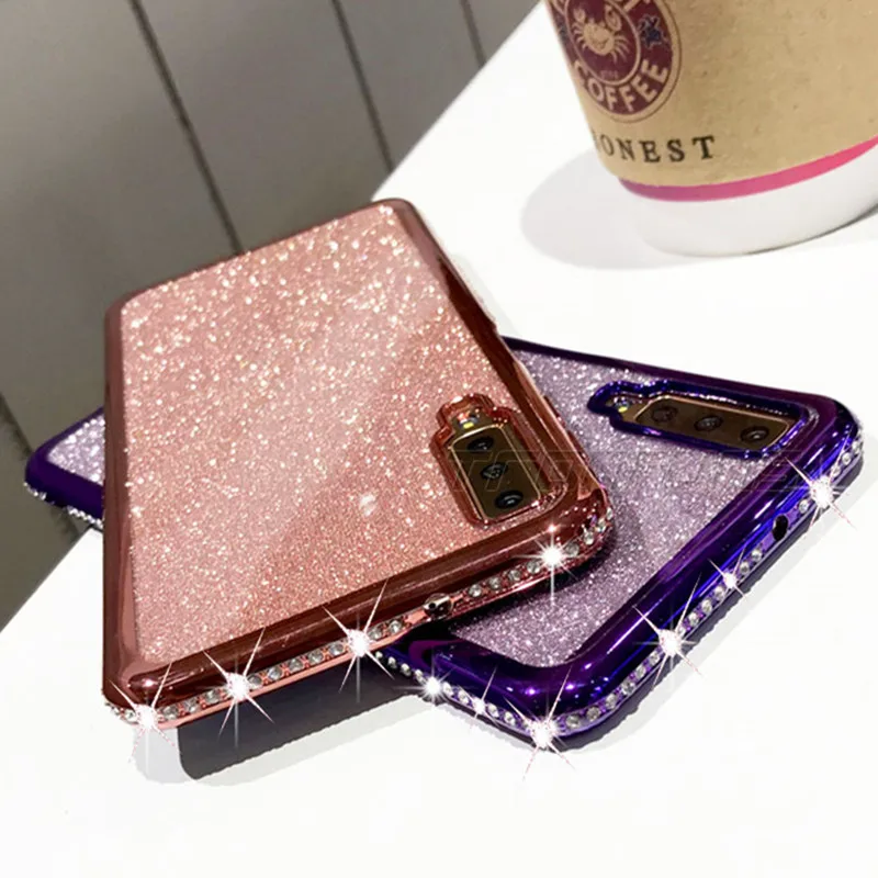 Чехлы для Huawei P Smart 2019 блестящий чехол со стразами Plus мягкий из ТПУ Z