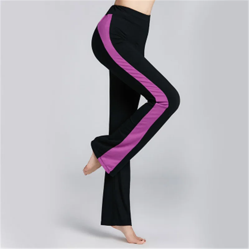 Многоцветные женские спортивные брюки латинские современные квадратные