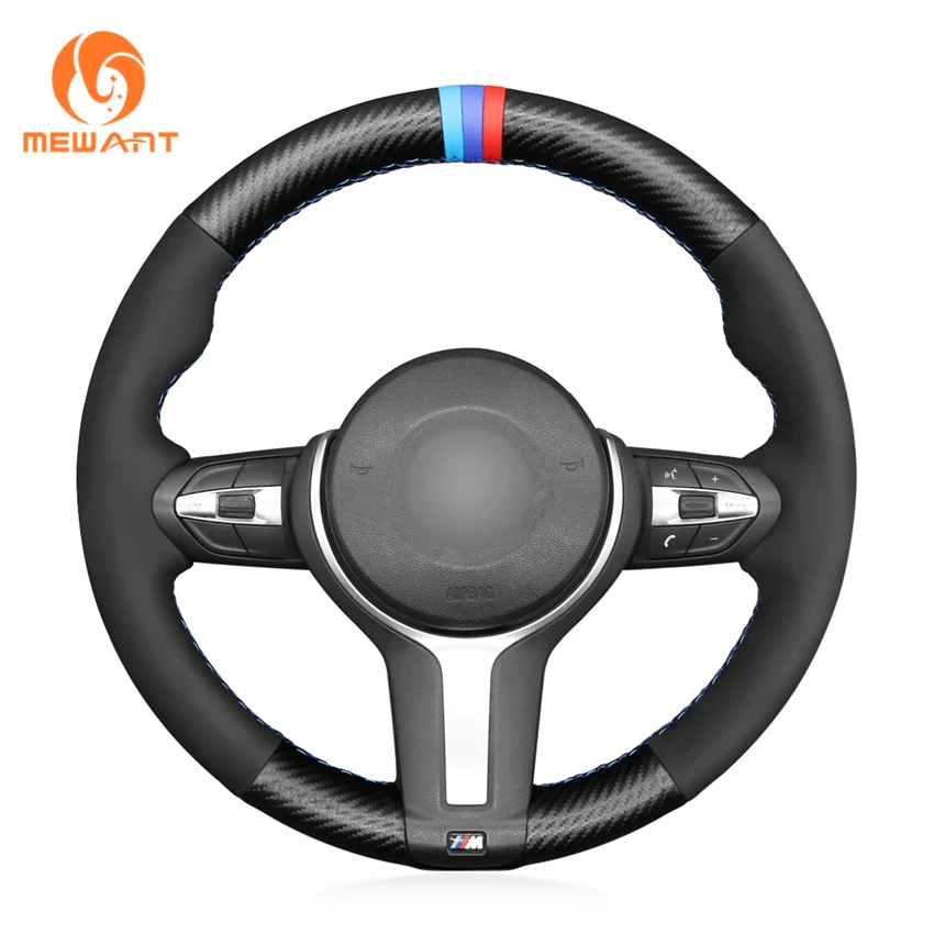 MEWANT чехол на руль из углеродного волокна для BMW M Sport F30 F31 F34 F20 F21 M140i F23 M235i M240i F10 F11 F07