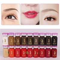 new semi permanent eyebrow tattoo ink durable emulsions makeup waterproof pigment microblading coloring beauty tool supplies