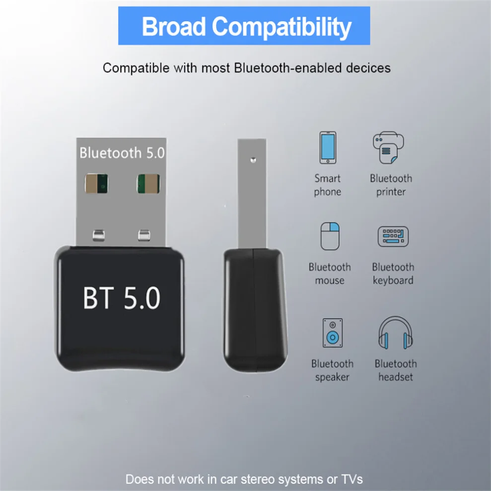 USB Bluetooth 5 0 адаптер приемник ключ 4 для ПК ноутбука 5.0 Адаптер BT |
