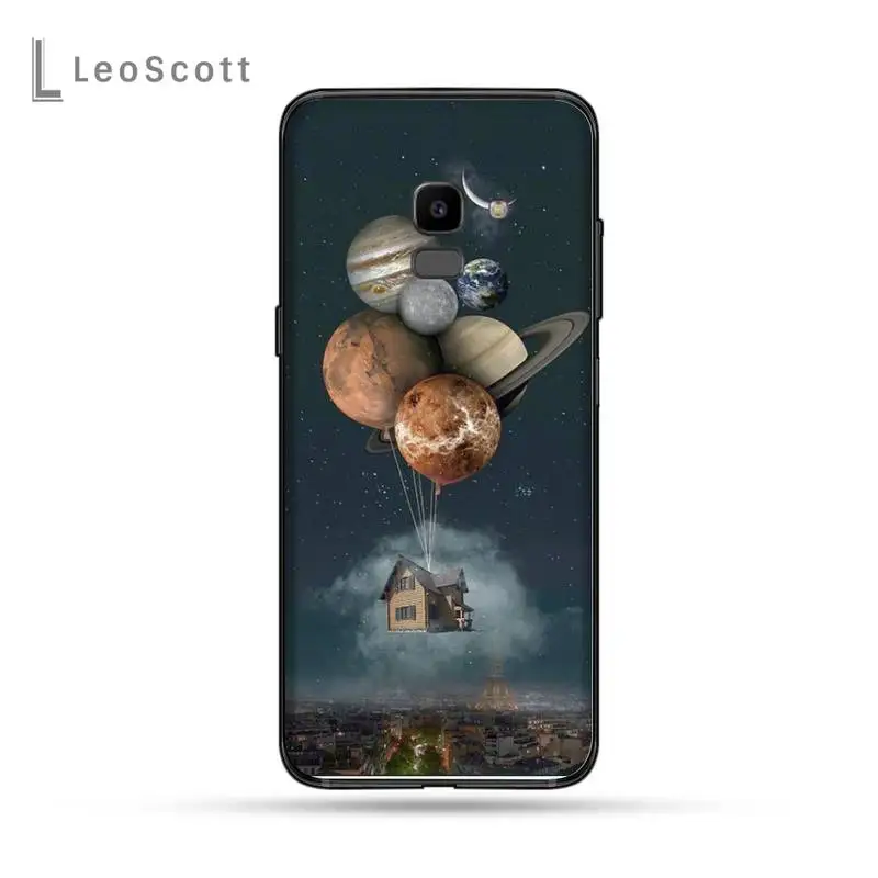 

Space Planets Earth Mars Phone Case For Samsung Galaxy J2 J4 J5 J6 J7 J8 2016 2017 2018 Prime Pro plus Neo duo