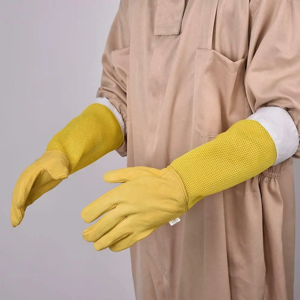 Перчатки профессиональные для пчеловодства защитные костюмные куртка перчатки