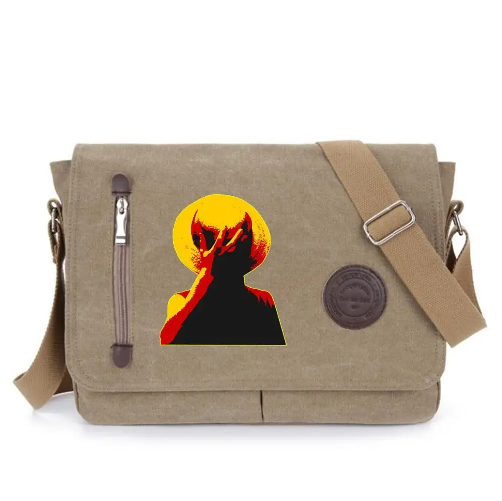 

Сумка на плечо с аниме, саквояж кросс-боди для студентов, дорожный мессенджер для мальчиков-подростков