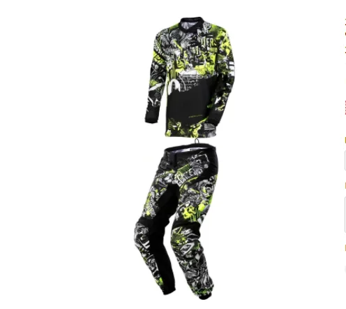 2019 NOIZONEAL Джерси для езды на горном велосипеде штаны костюм мотокросса комплект из