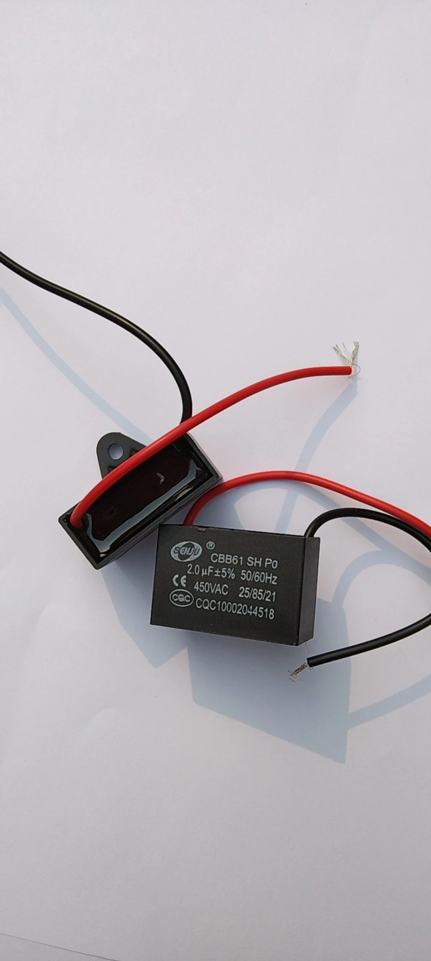 2 проводный конденсатор ток 450 в перем. Тока мкФ 5%|capacitor 2uf 450v|capacitor runcapacitor |