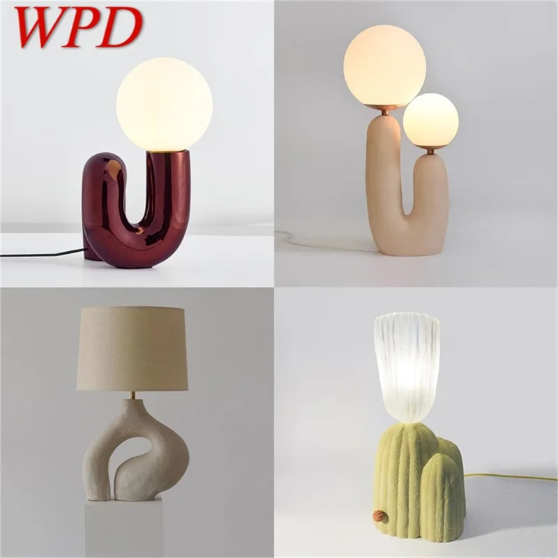 

WPD настольные лампы Смола Современный Креативный дизайн светодиодный настольный светильник для дома декоративные настольные лампы для Спа...