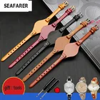 Ремешок для часов Fossil ES3077, ES2830, ES3262, ES3060, натуральная кожа, маленький браслет