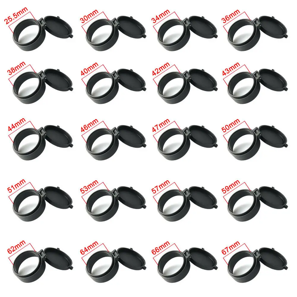 Крышка для объектива винтовки 25 5-69 мм откидная крышка с быстрой пружиной защиты