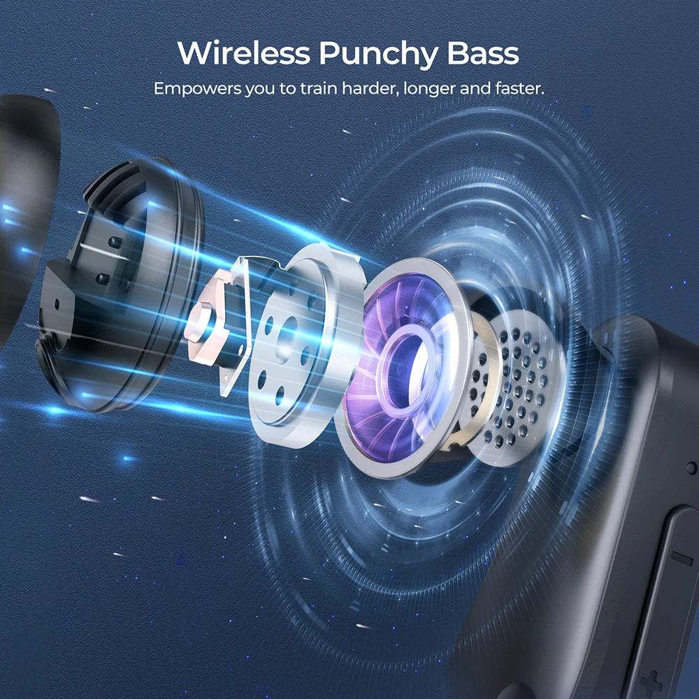 Беспроводные наушники Mpow Flame Solo TWS Bluetooth 5.0 Наушники с микрофоном шумоподавлением