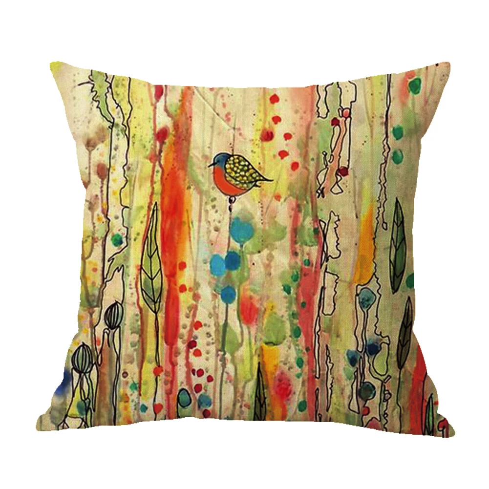 Чехол для подушки идеально подходит дома офиса дивана гостинной постельного