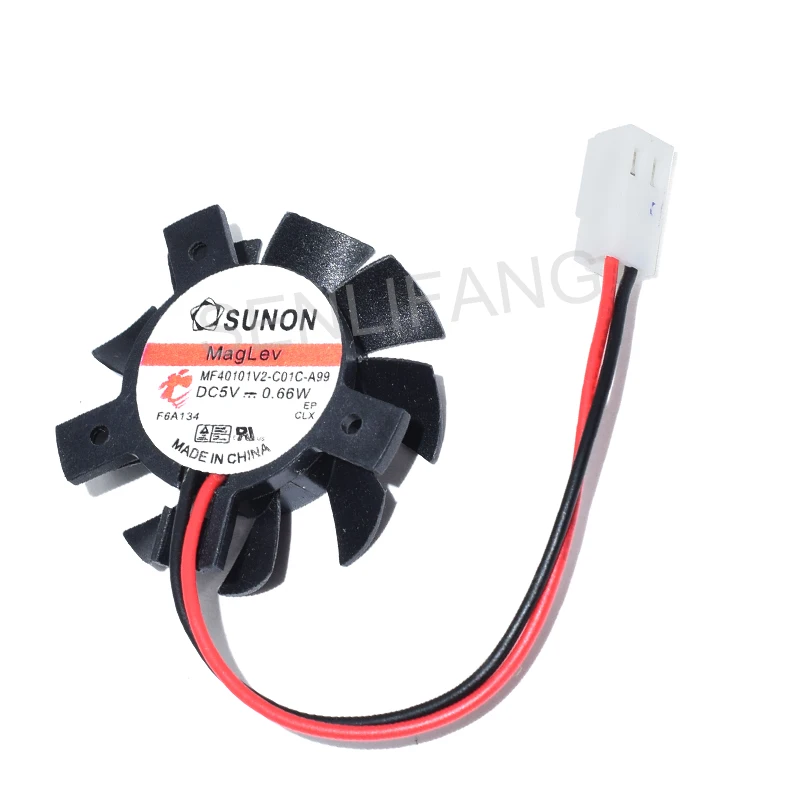 Хорошо протестированный тихий вентилятор для видеокарты SUNON MF40101V2-C01C-A99 37 мм Шаг