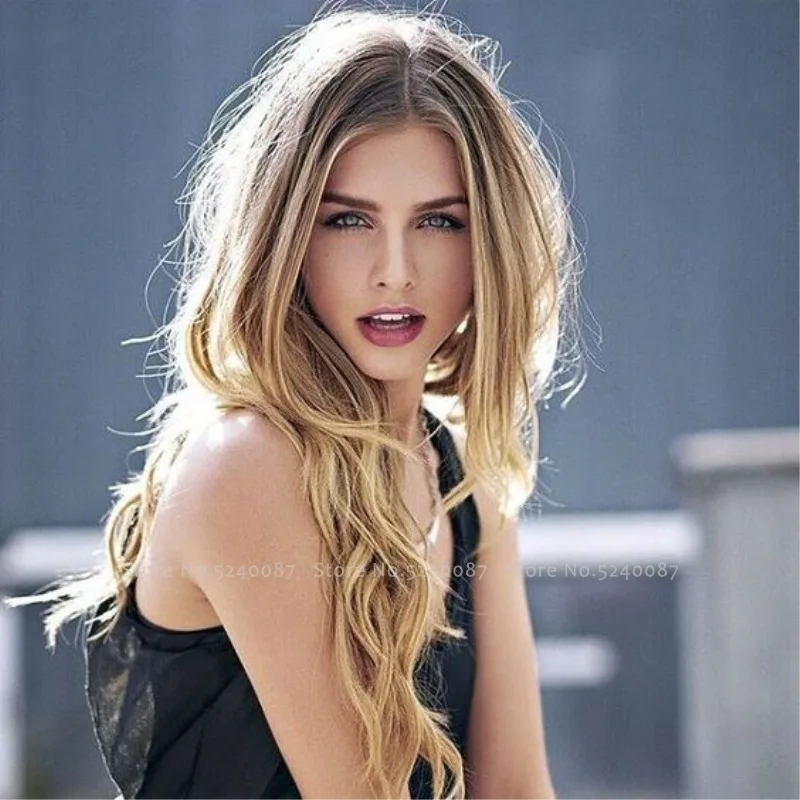 Женский карнавальный парик Elf Princess длинные вьющиеся волосы в британском стиле