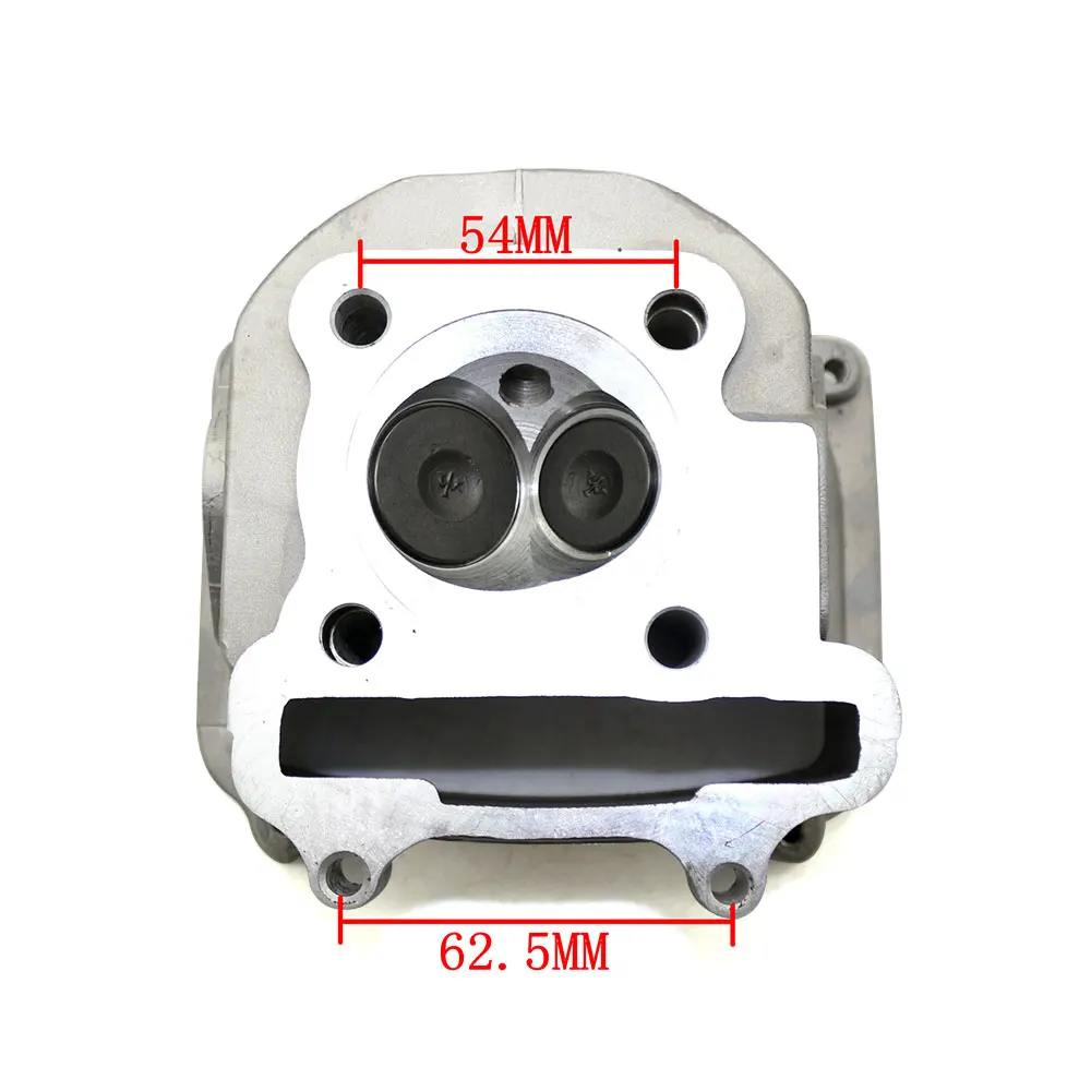 Головка цилиндра мопеда 2 5 дюйма для скутера 150cc GY6 впускной клапан двигателя