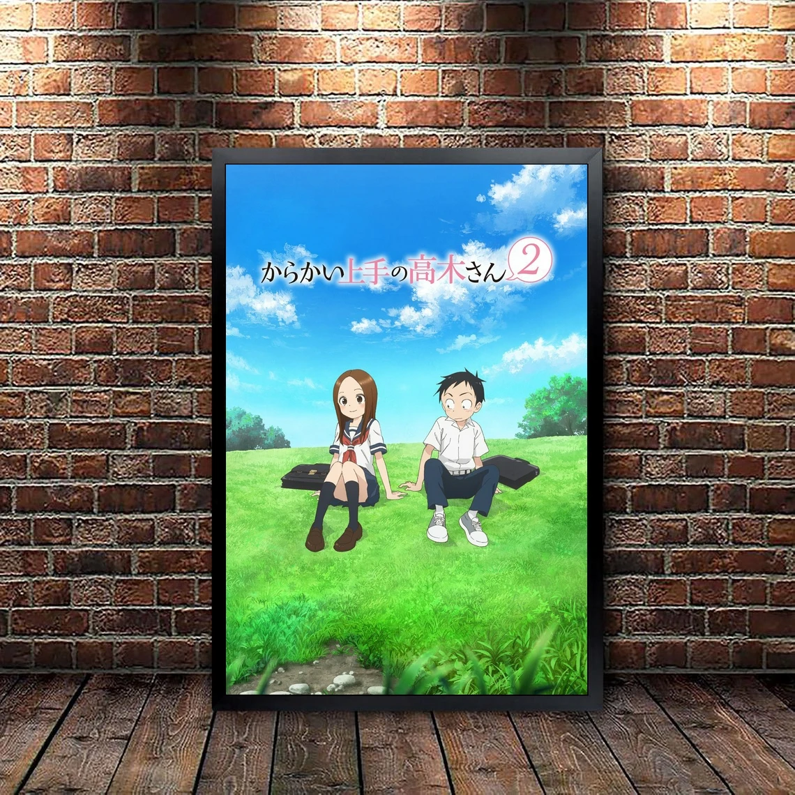 

Karakai Jouzu no Takagi-san 2 Poster Anime TV Series Canvas Print Poster Wall Painting Decoration Gift Customize