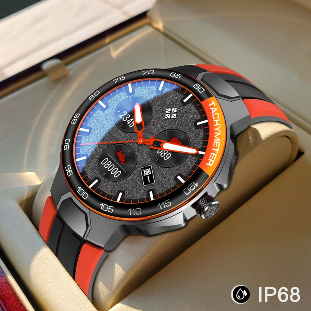

Intelligent unisex watch, smartwatch, with IP68-proof Bluetooth 5.0, with a new E-15 exercise monitor for Android and iOS, with
