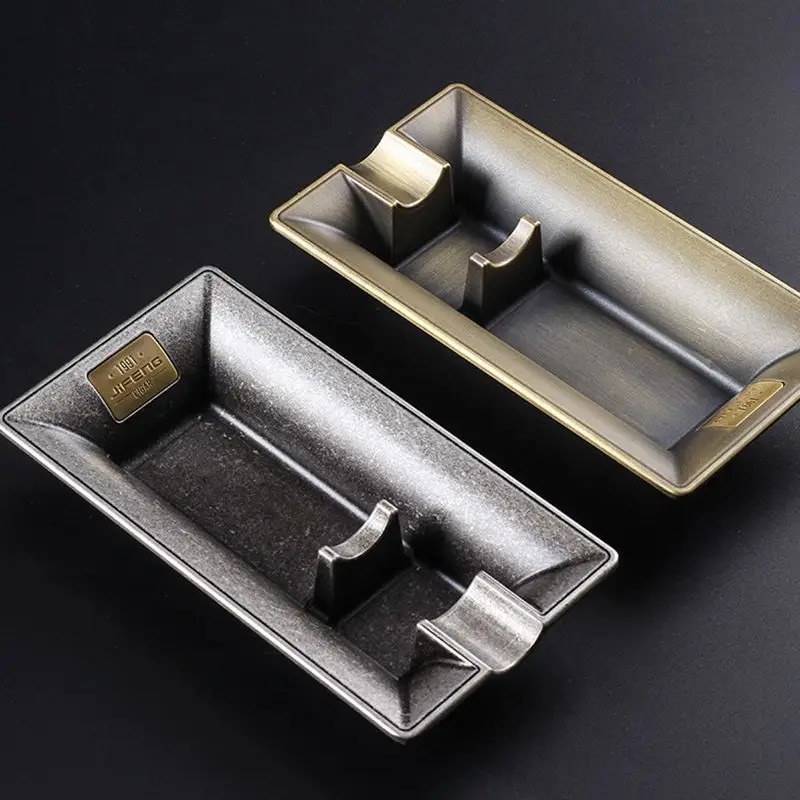 especial liga de zinco metal slot high-end grande cinzeiro ferramentas