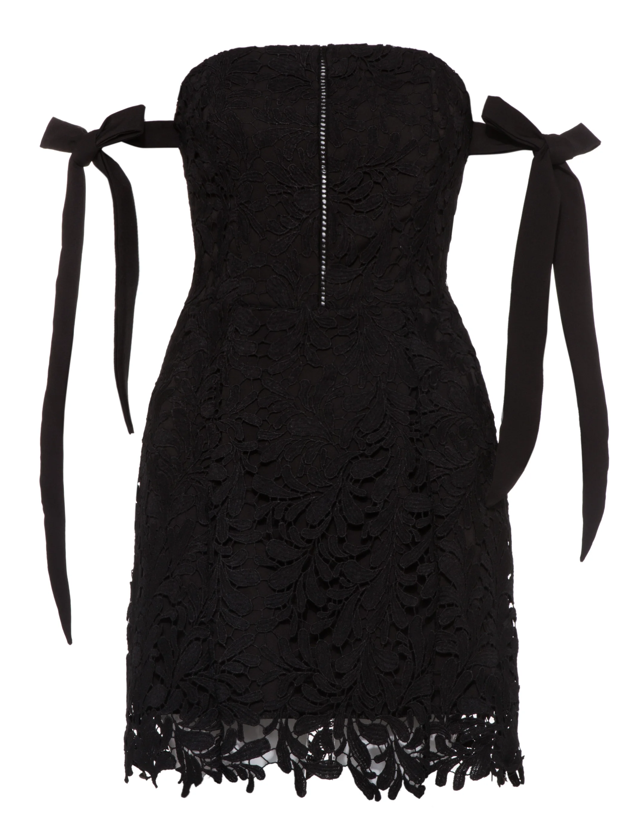 Мини платье женское кружевное без бретелек с открытыми плечами|Женские платья| |