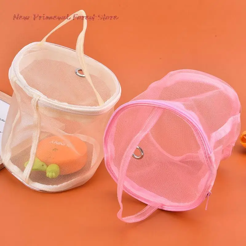 

Best Sale Colorful Yarn Storage Mesh Bag Yarn Crochet Knitting Baskets DIY Accessories