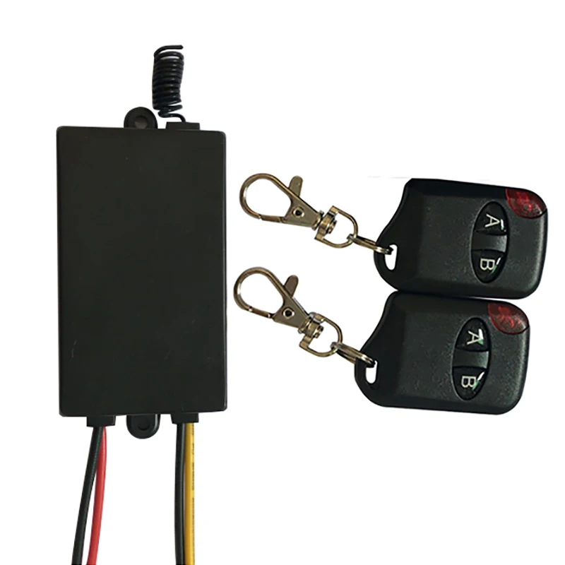 DC12V Реле 1 канал ВКЛ-ВЫКЛ Беспроводной RF пульт дистанционного управления Приемник Модуль с 315MHZ LED Управление включено.