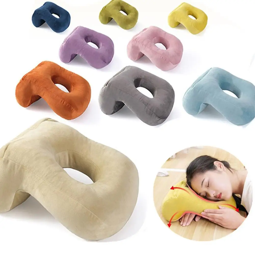 Многофункциональная Изогнутая подушка для сна полый дизайн постельные